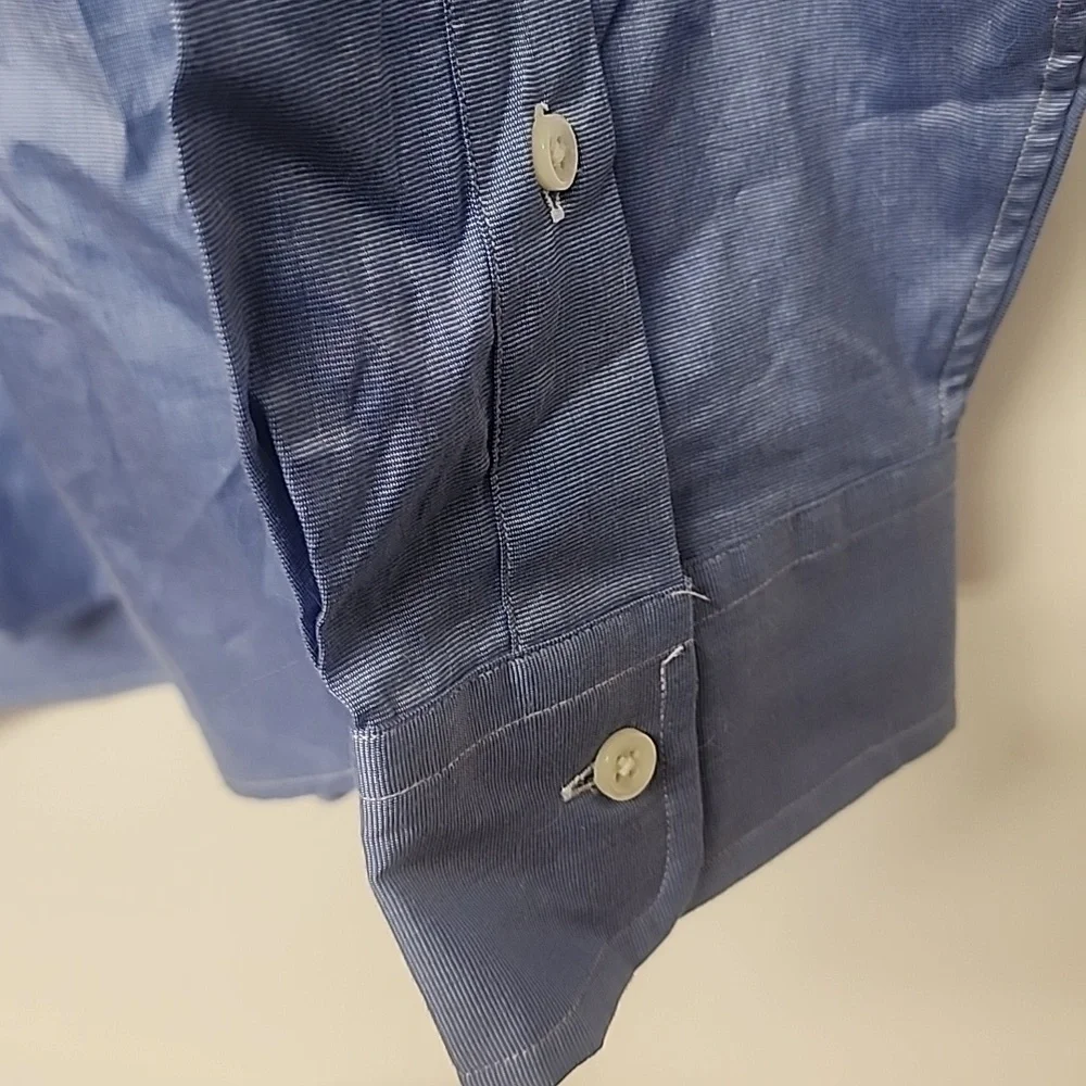 Ralph Lauren Men's Classic Blue Dress Shirt Sz XXL TTG NWT